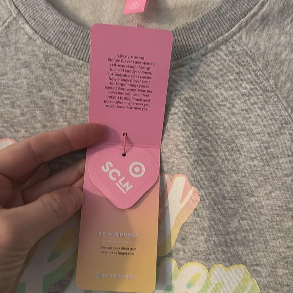 Stoney Clover Lane 💜💓 Sweatshirt (from Target)🎯 - Picture 6 of 6